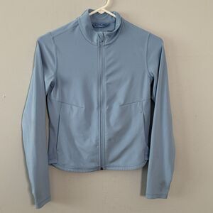 Athleta Girl Chit‎ Chat Jacket in Blue Size XL/14